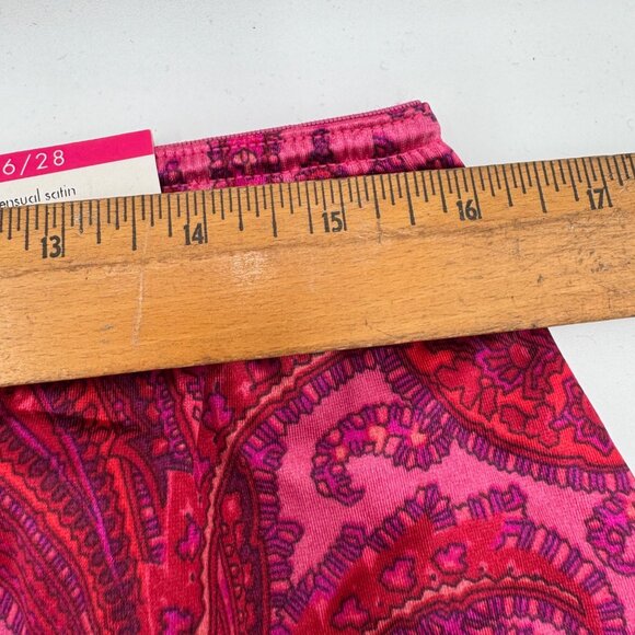 Vintage 90's Cacique Second Skin Shiny Satin High Leg Brief bikini Panty shinny - Picture 5 of 11